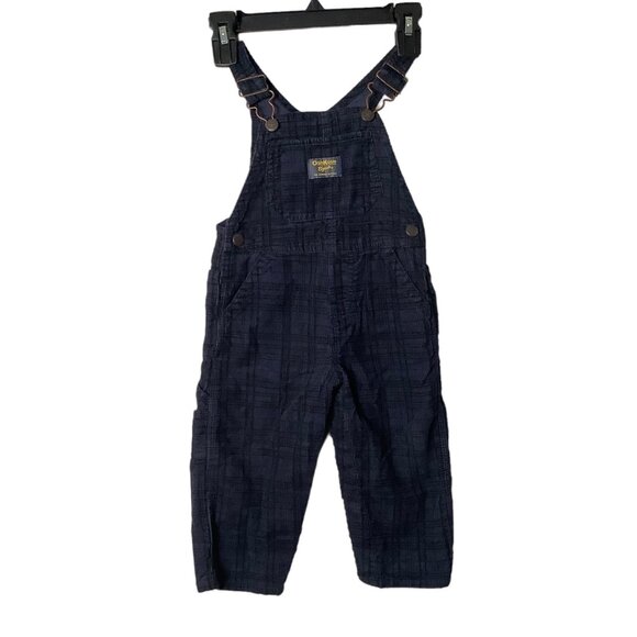 Osh Kosh B'gosh Corduroy Bibs Overalls Baby Sz 18 Months 100% Cotton - Picture 1 of 9